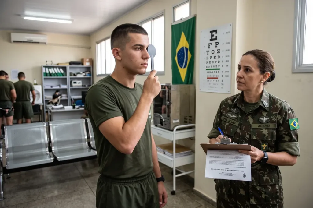 Acuidade Visual Sem Óculos: O Que os Editais Militares Realmente Exigem 1 Quais Concursos Exigem Acuidade Visual Sem Correção?