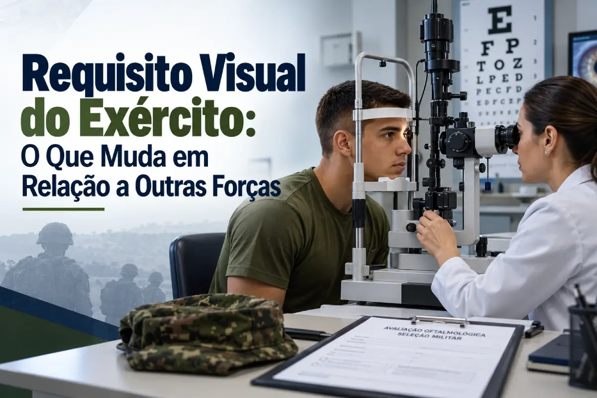 Requisito Visual do Exército O Que Muda em Relação a Outras Forças